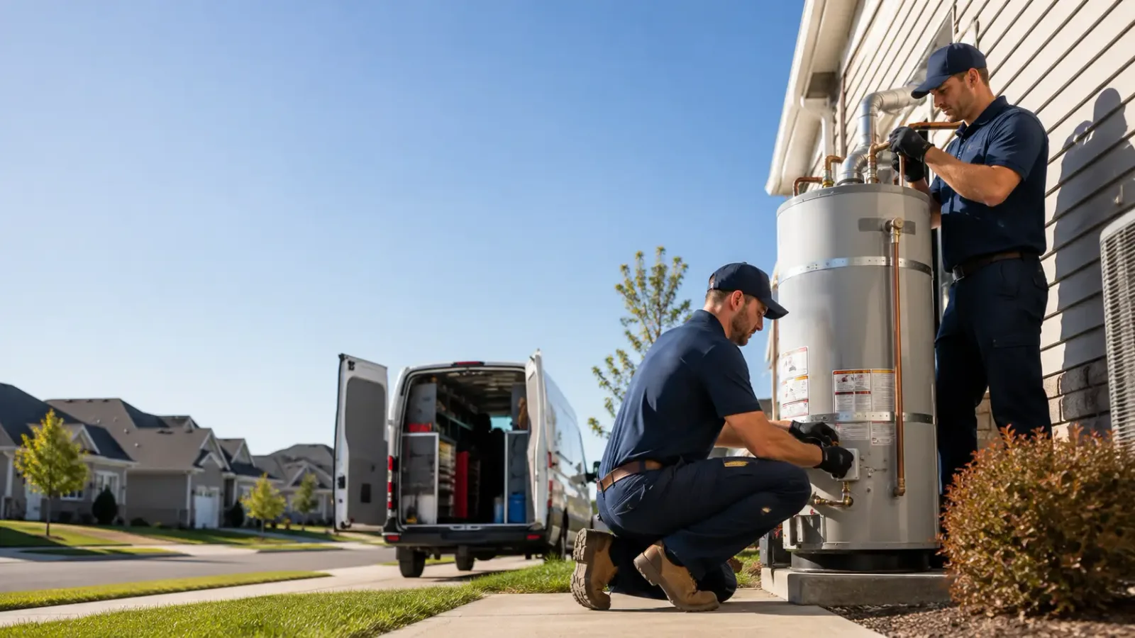 Water Heater Installation in Shipman, IL